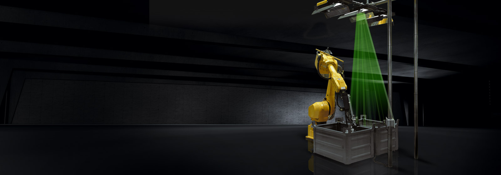 3D Area Sensor for efficient robot handling - Fanuc